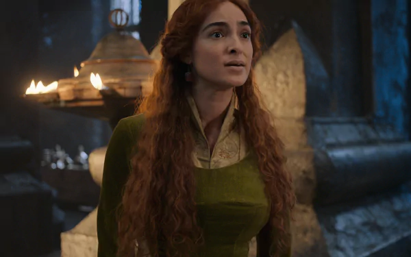 Anna Shaffer TV Show The Witcher HD Desktop Wallpaper | Background Image