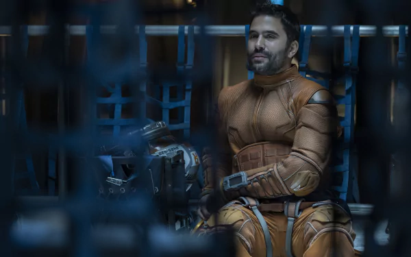 Don West Ignacio Serricchio TV Show Lost In Space HD Desktop Wallpaper | Background Image