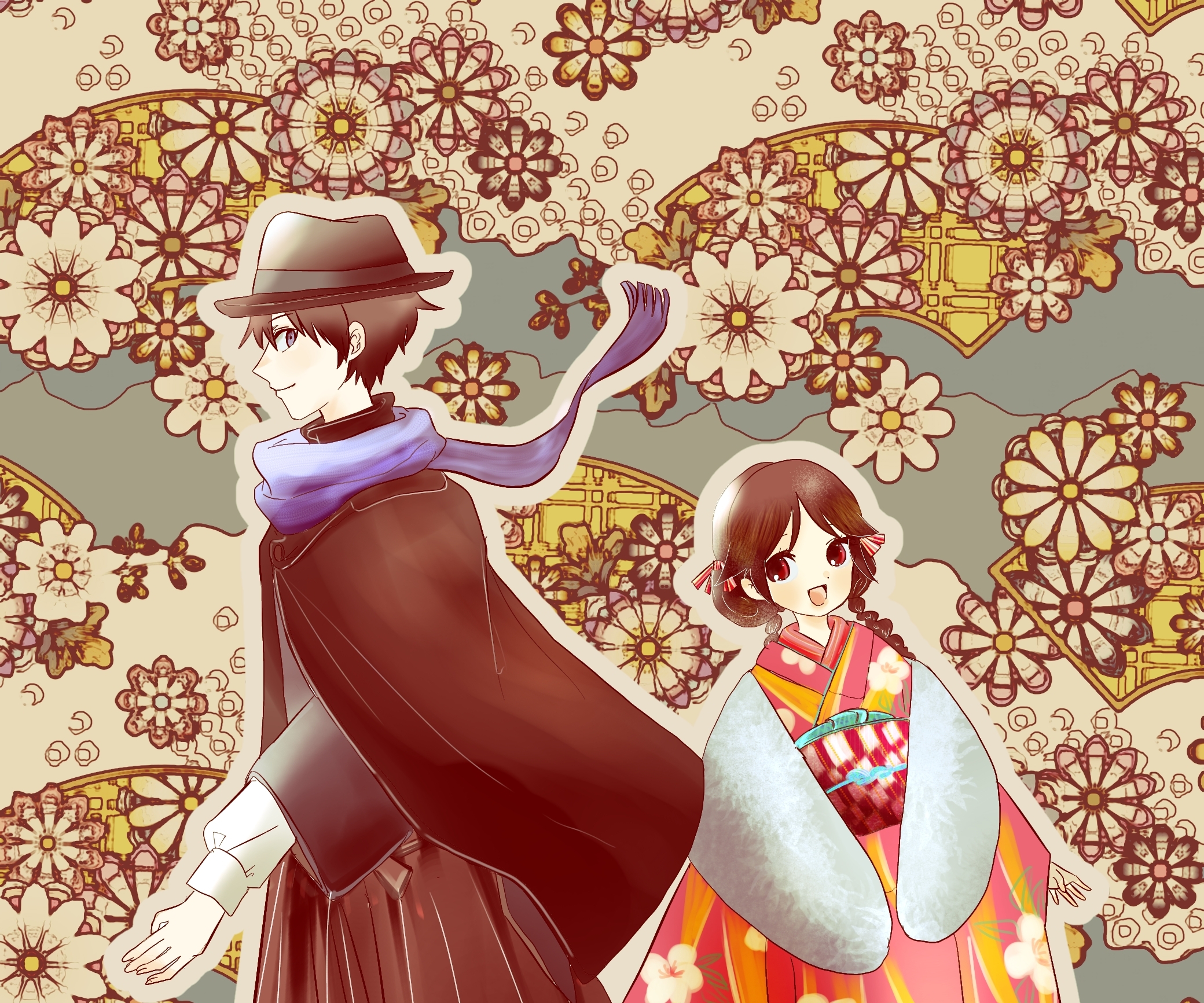Anime Taisho Otome Fairy Tale HD Wallpaper | Background Image