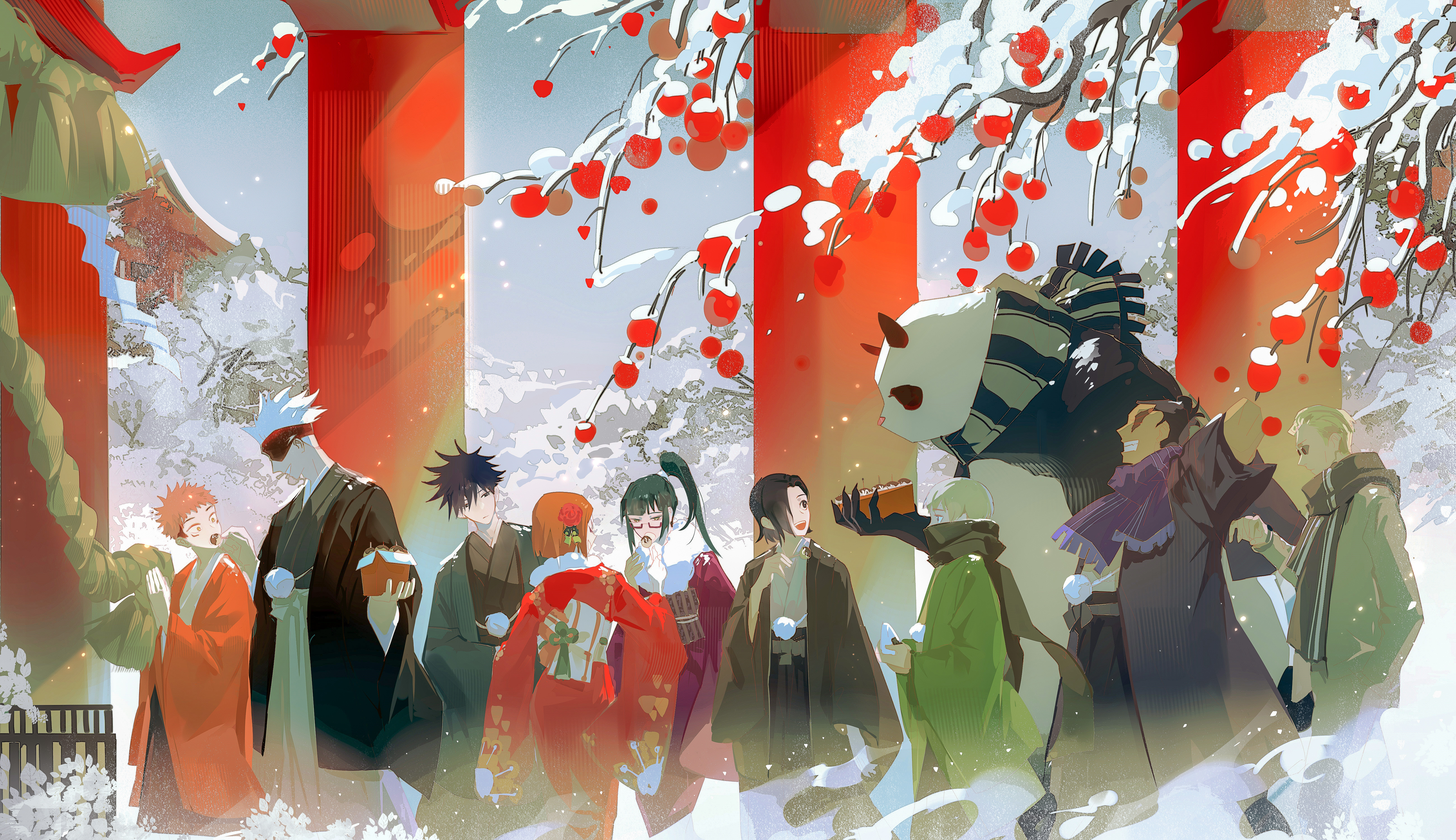 Anime Jujutsu Kaisen HD Wallpaper | Background Image