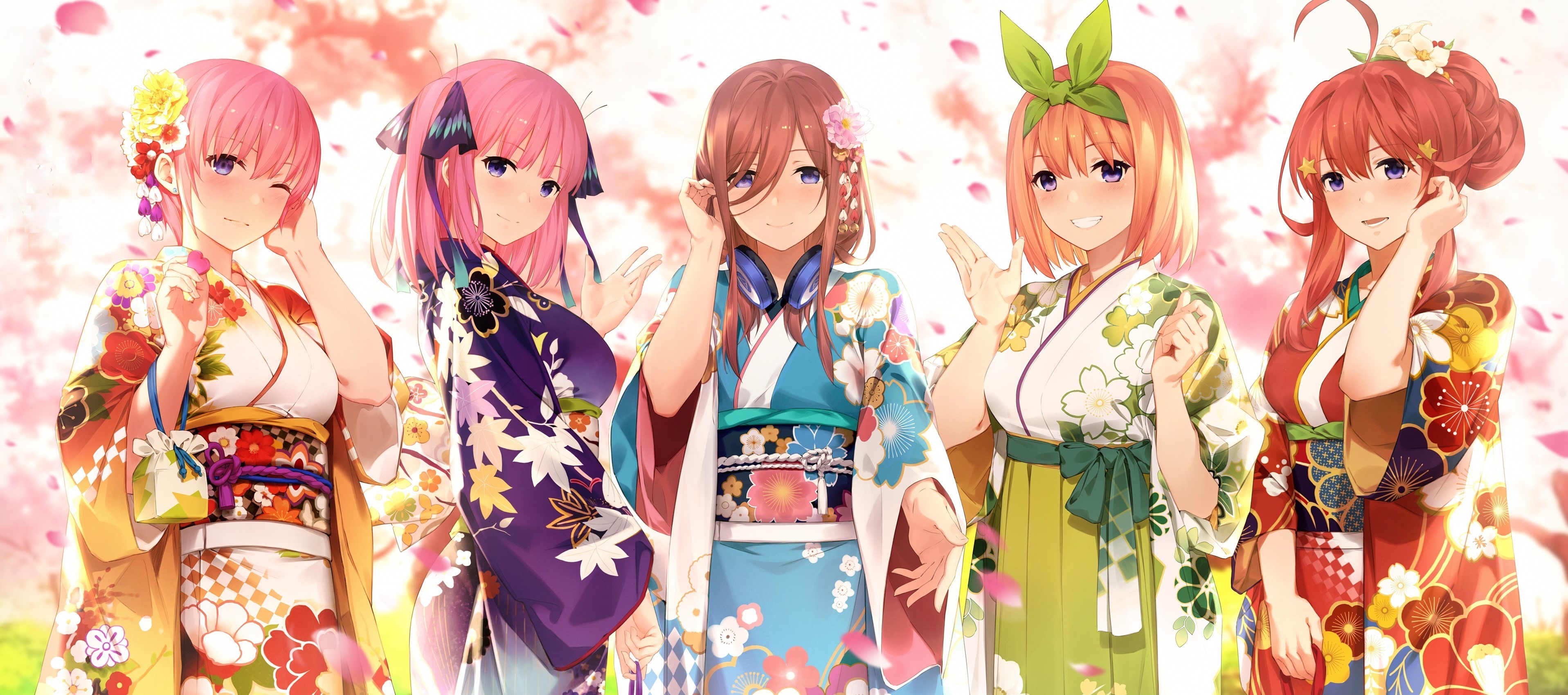 Download Itsuki Nakano Yotsuba Nakano Miku Nakano Ichika Nakano Nino 