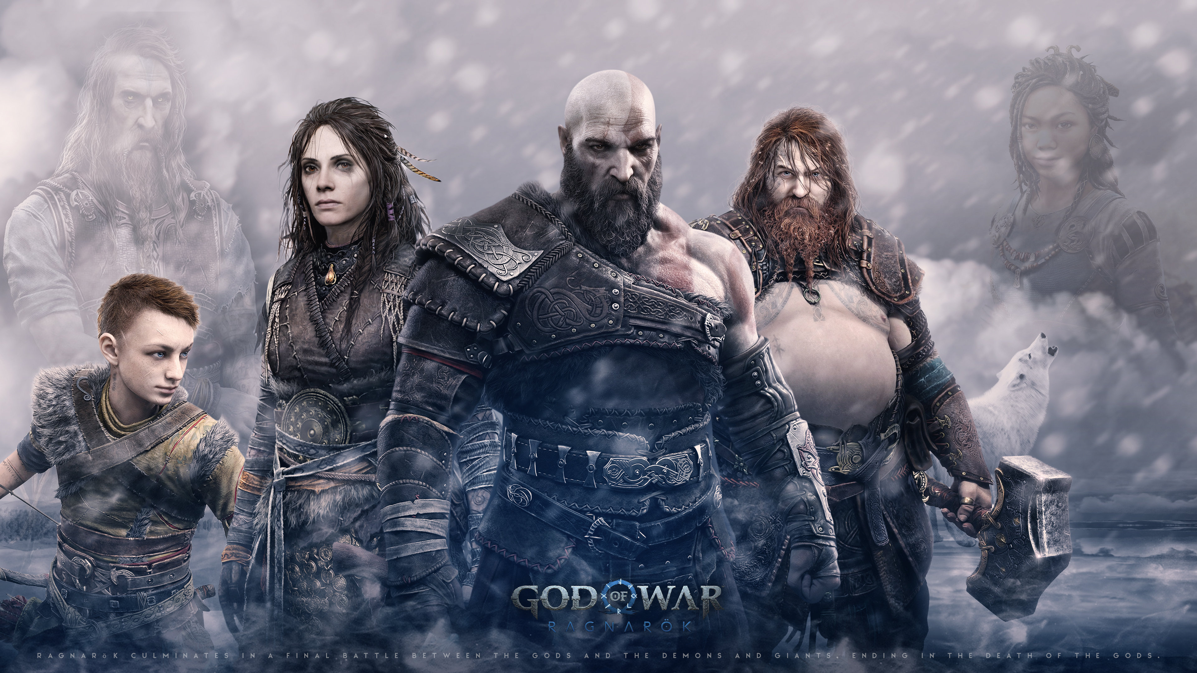 The best God of War Ragnarok wallpapers for PC and mobile - Gamepur