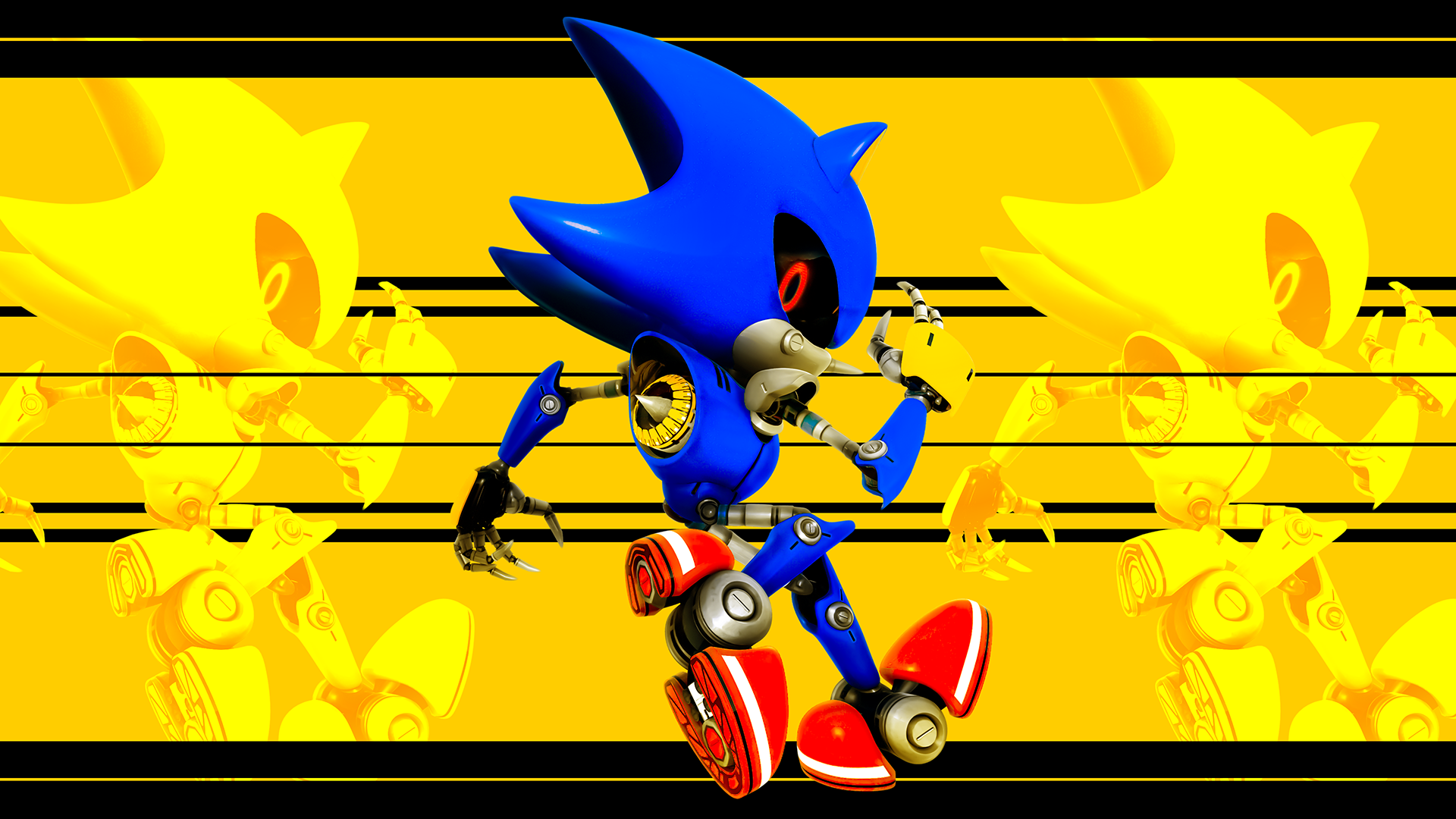 Yellow Metal Sonic by Light-Rock