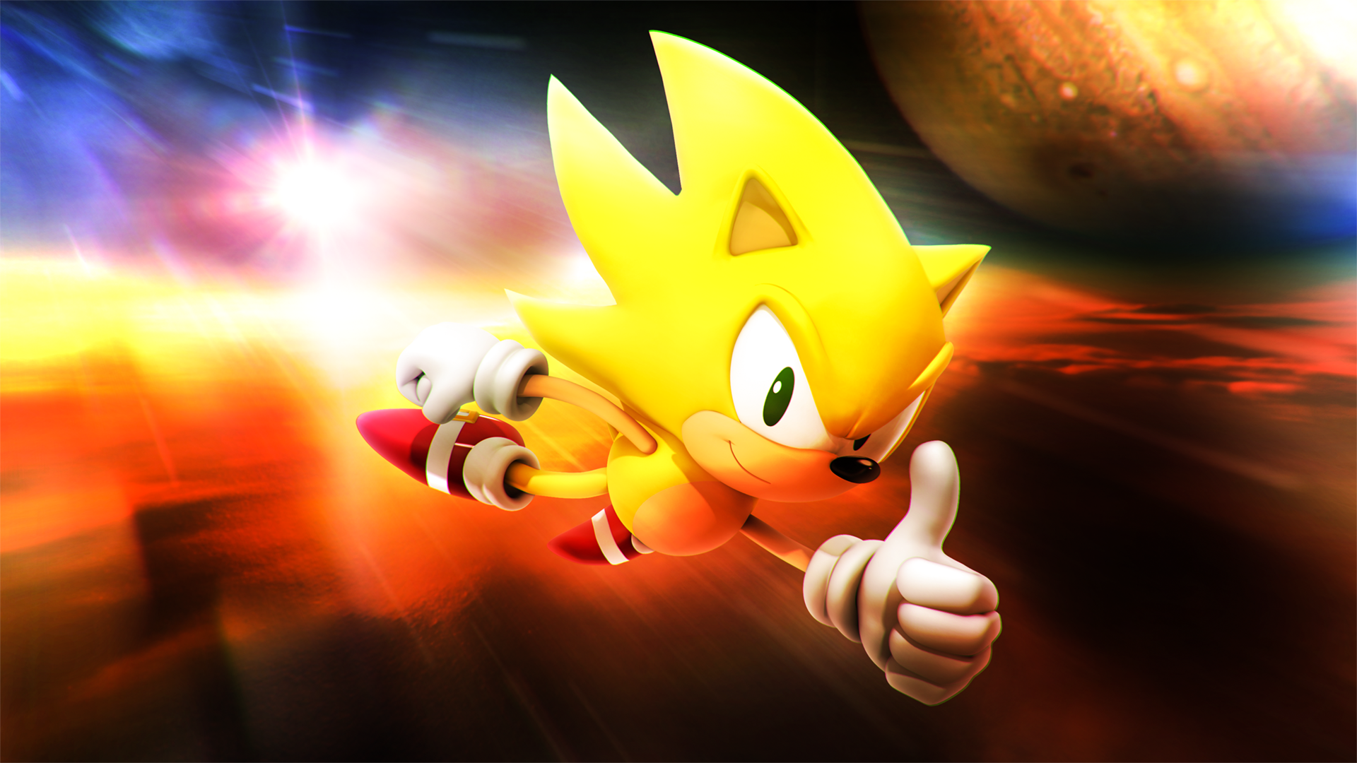 Fleetway Super Sonic Wallpapers - Wallpaper Cave