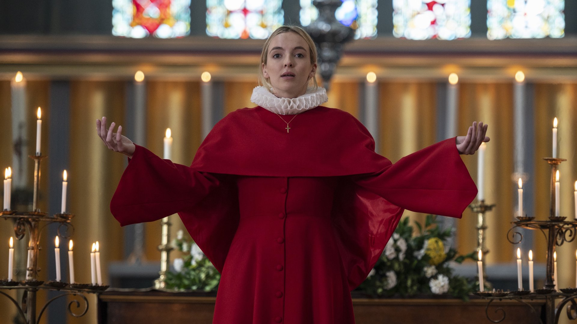 Download Jodie Comer TV Show Killing Eve 4k Ultra HD Wallpaper