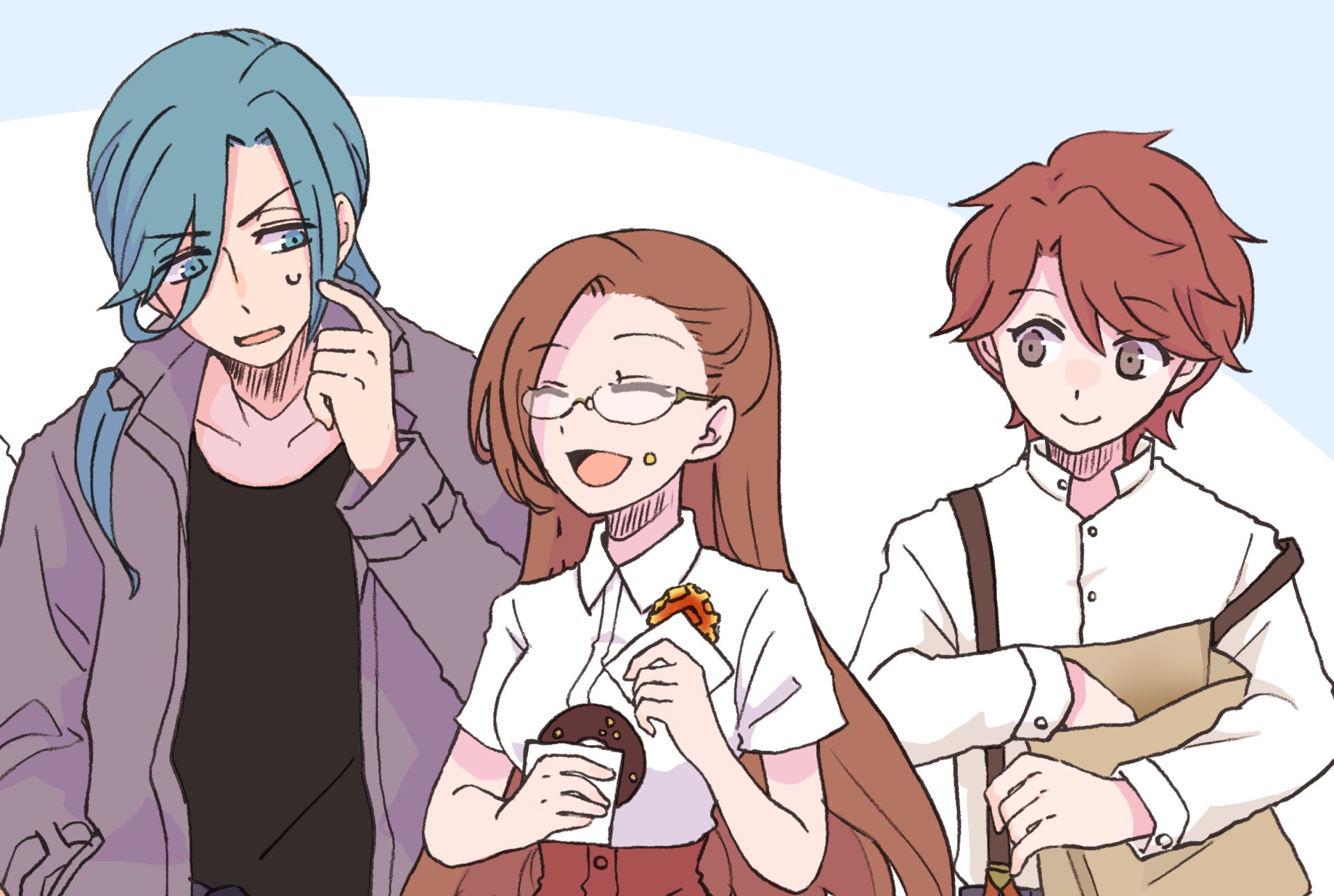 Download Sora Smiths Raphael Walt Catarina Claes Anime My Next Life As A Villainess: All Routes Lead To Doom! HD Wallpaper