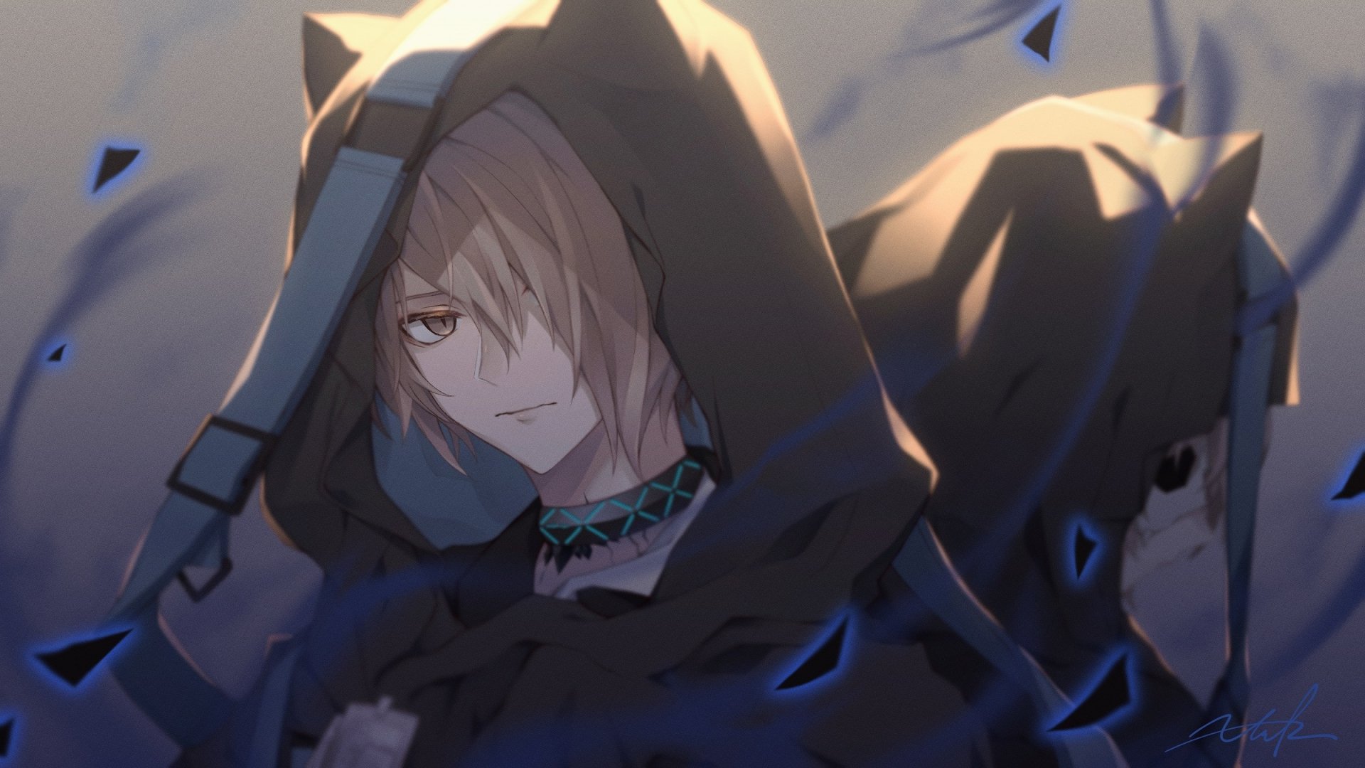 Download Phantom (Arknights) Video Game Arknights HD Wallpaper