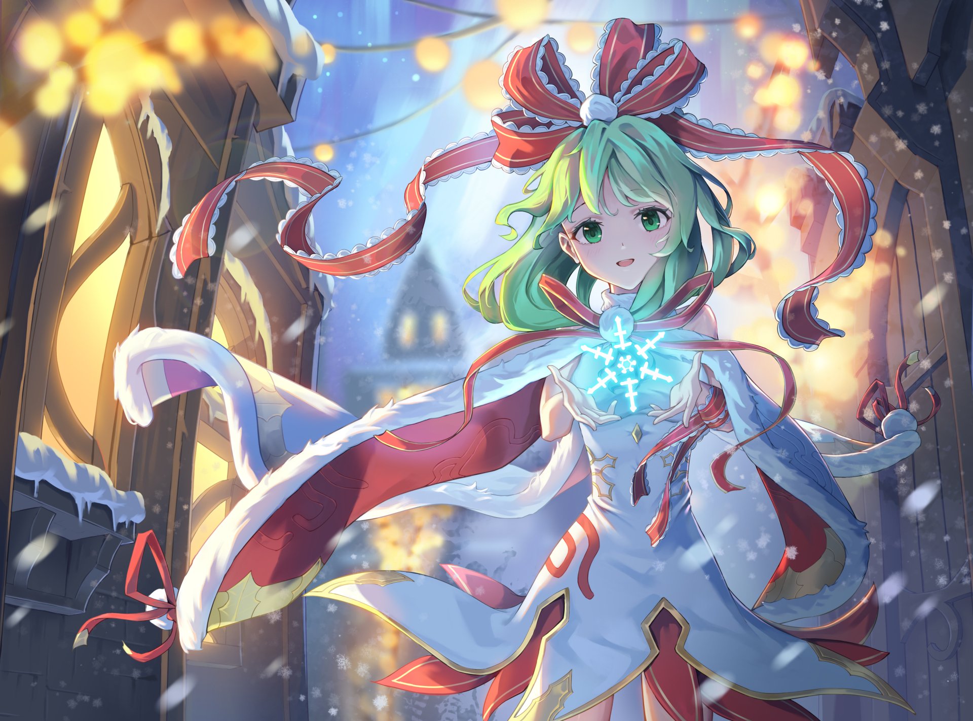 Download Sanae Kochiya Anime Touhou 4k Ultra HD Wallpaper