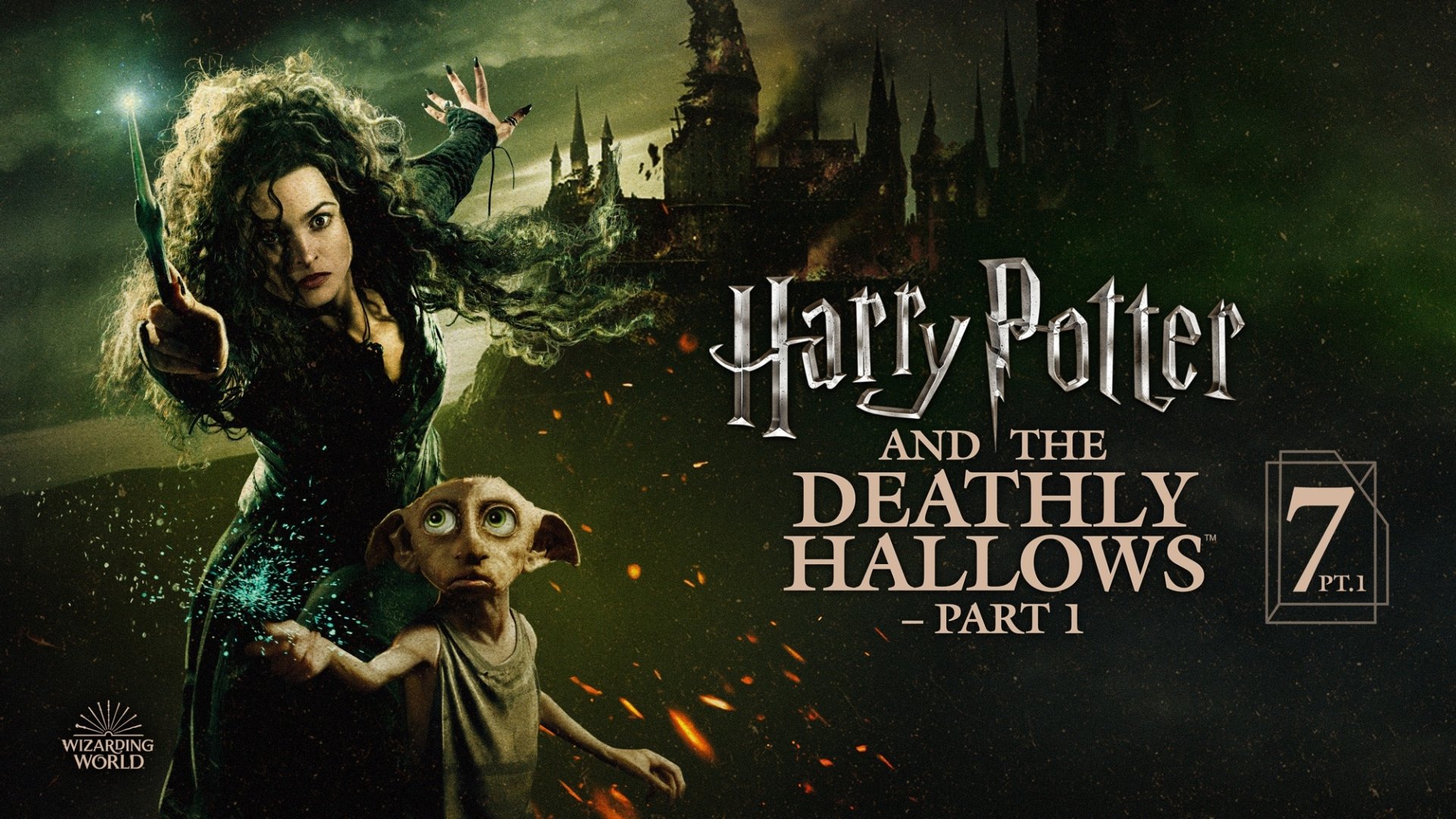 Download Bellatrix Lestrange Helena Bonham Carter Dobby Movie Harry Potter And The Deathly Hallows: Part 1 HD Wallpaper