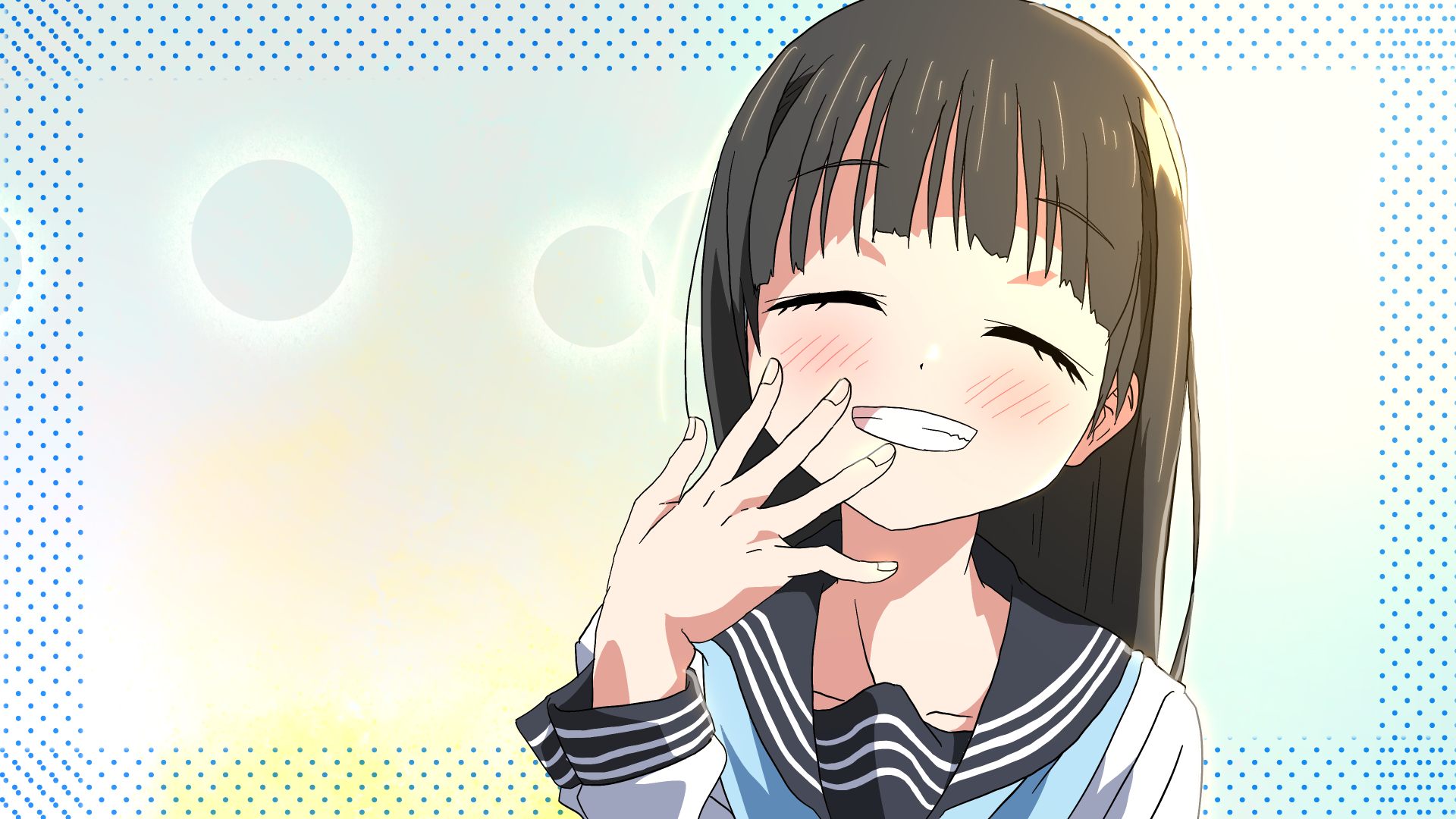 Download Komichi Akebi Anime Akebi's Sailor Uniform 4k Ultra HD Wallpaper