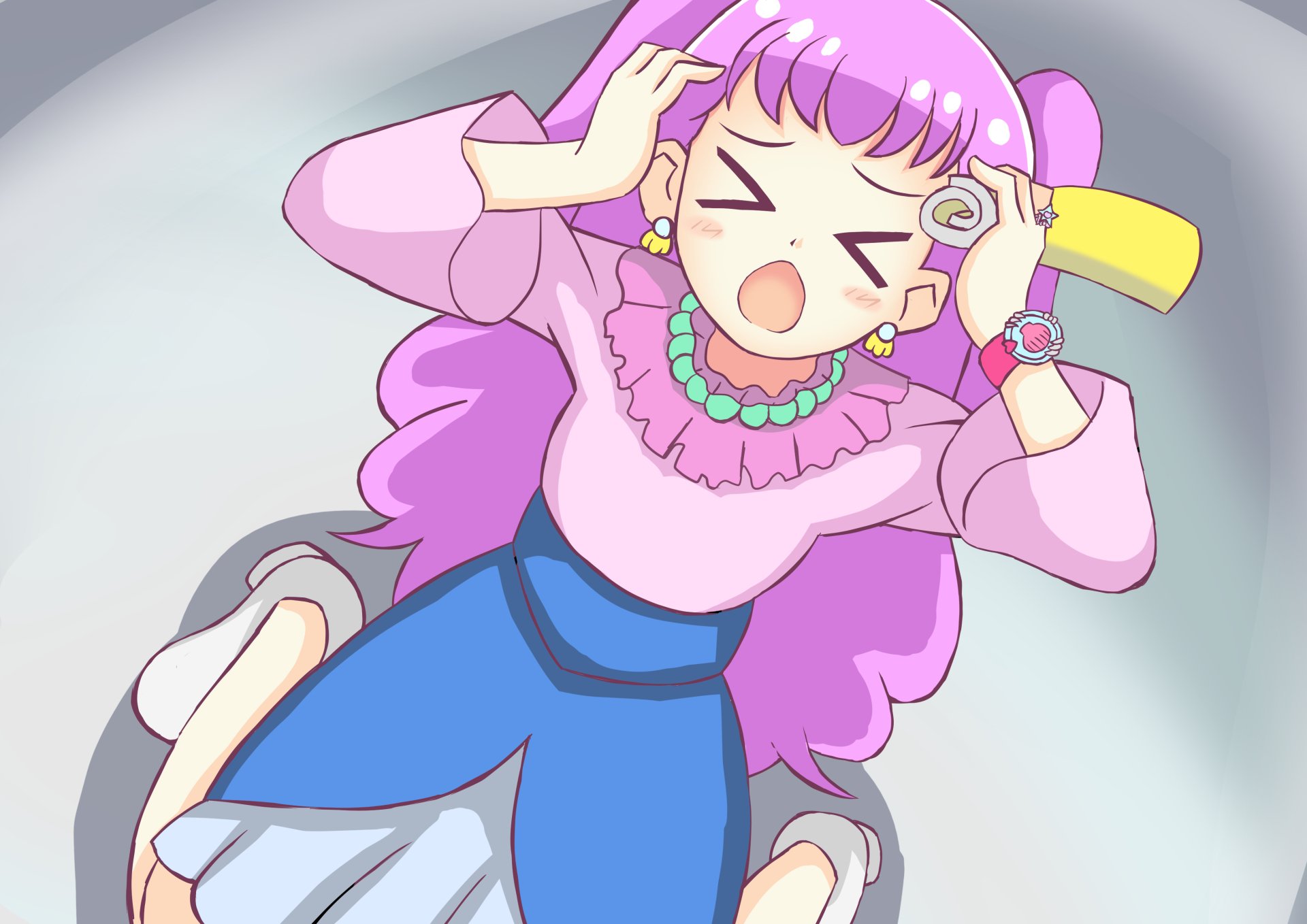 Download Laura (Pretty Cure) Anime Tropical-Rouge! Pretty Cure 4k Ultra HD Wallpaper