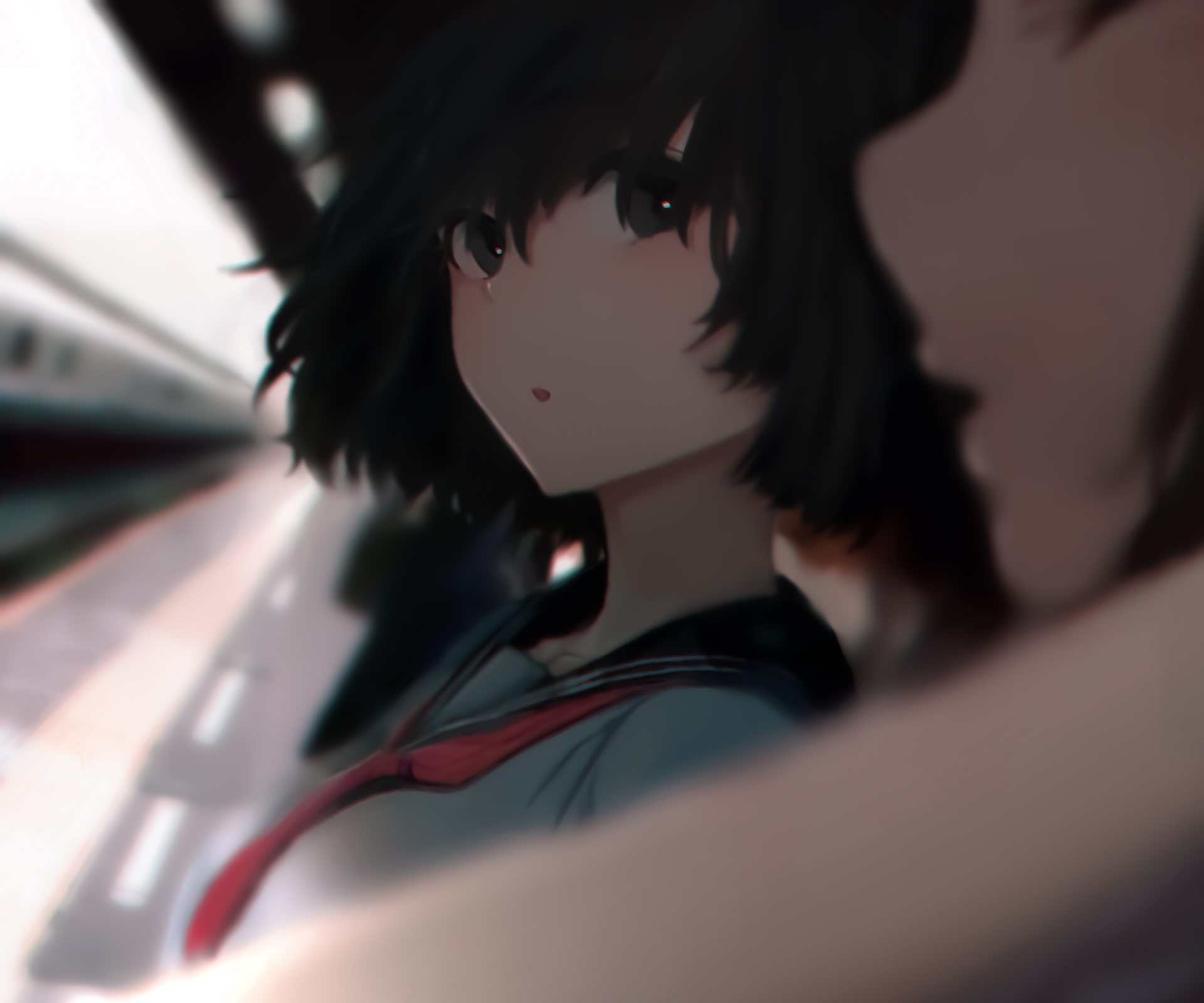 Download Komichi Akebi Anime Akebi's Sailor Uniform 4k Ultra HD Wallpaper by ZiROXUS