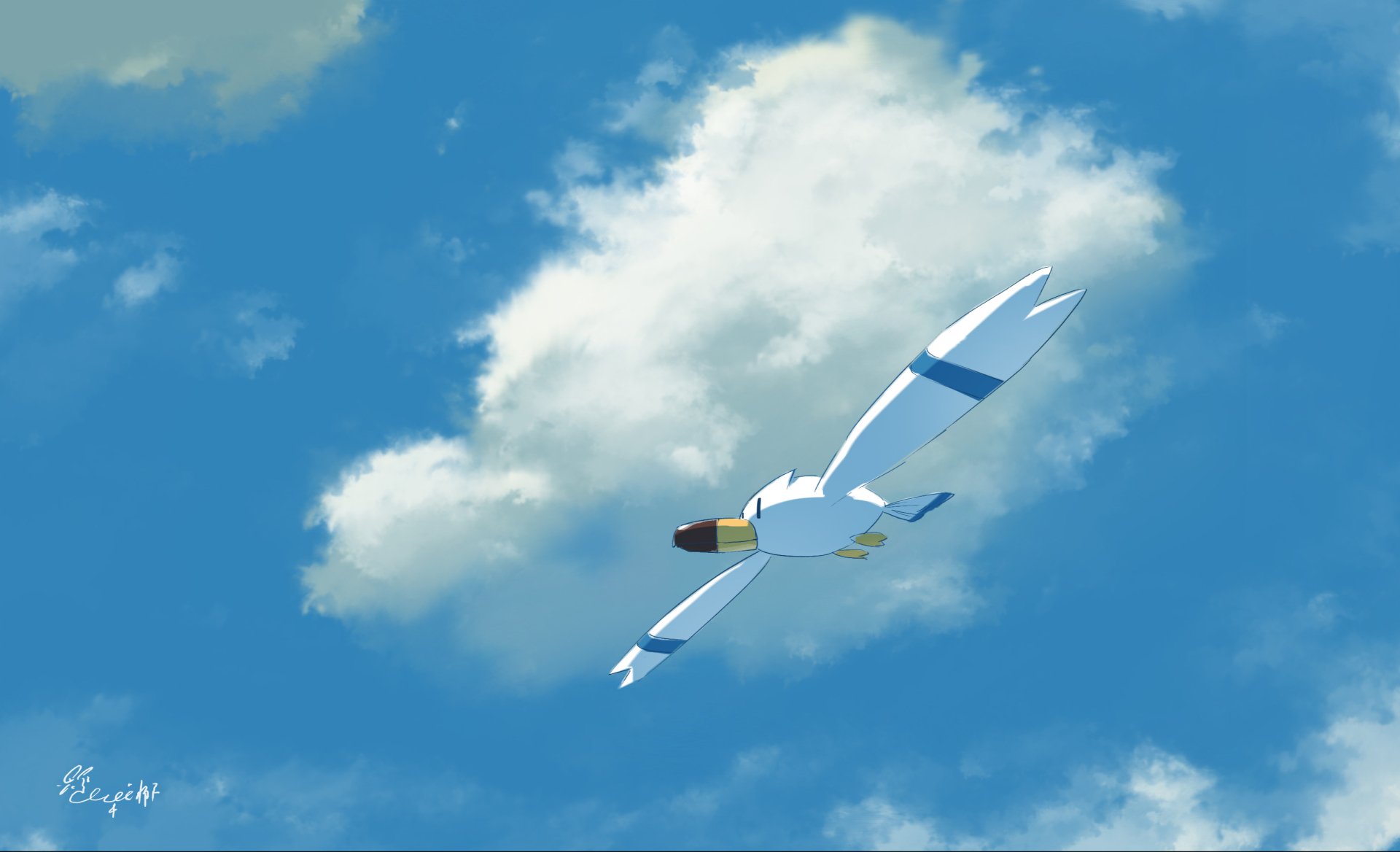 Download Wingull (Pokémon) Anime Pokemon HD Wallpaper