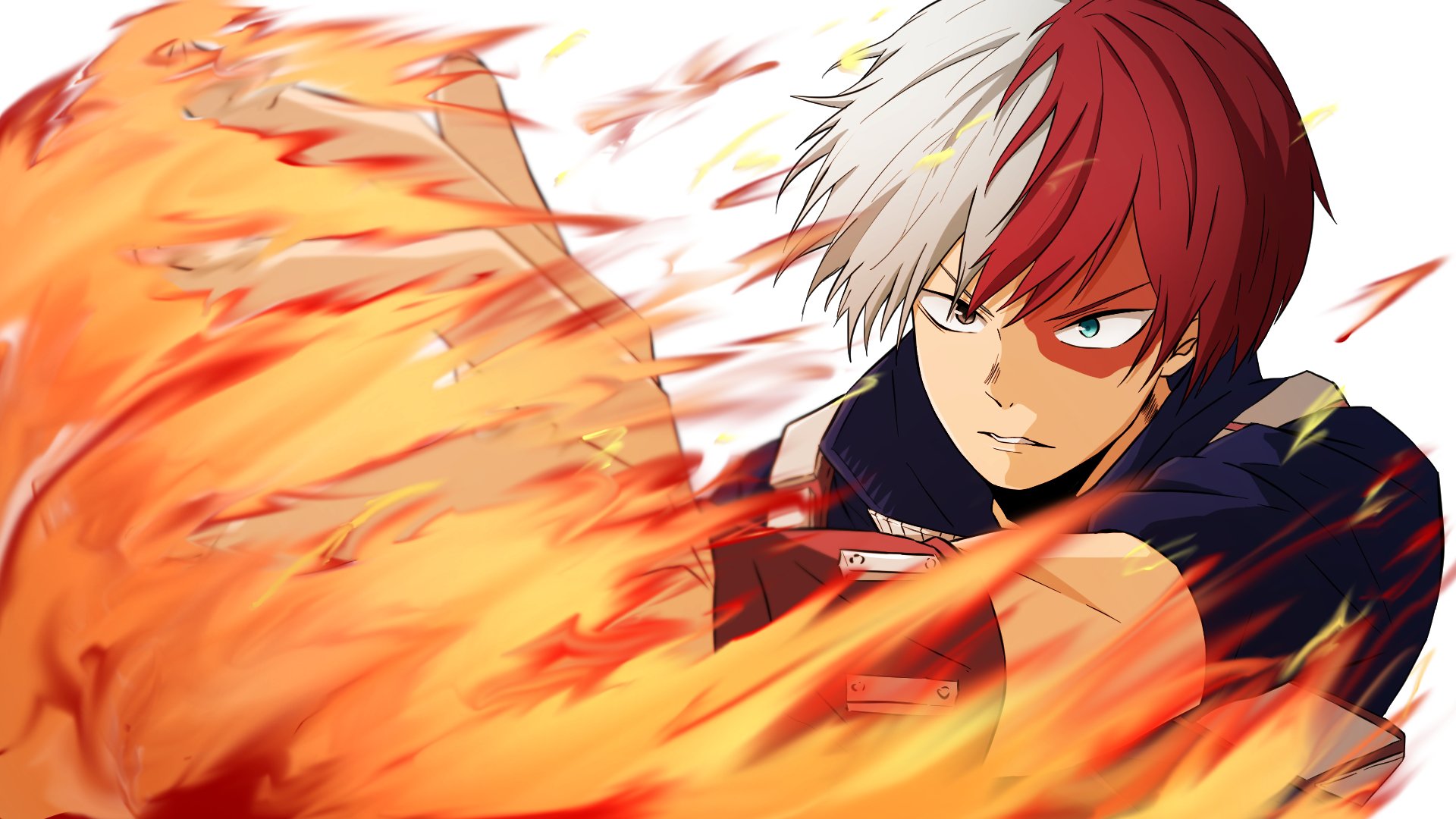 Download Shoto Todoroki Anime My Hero Academia HD Wallpaper