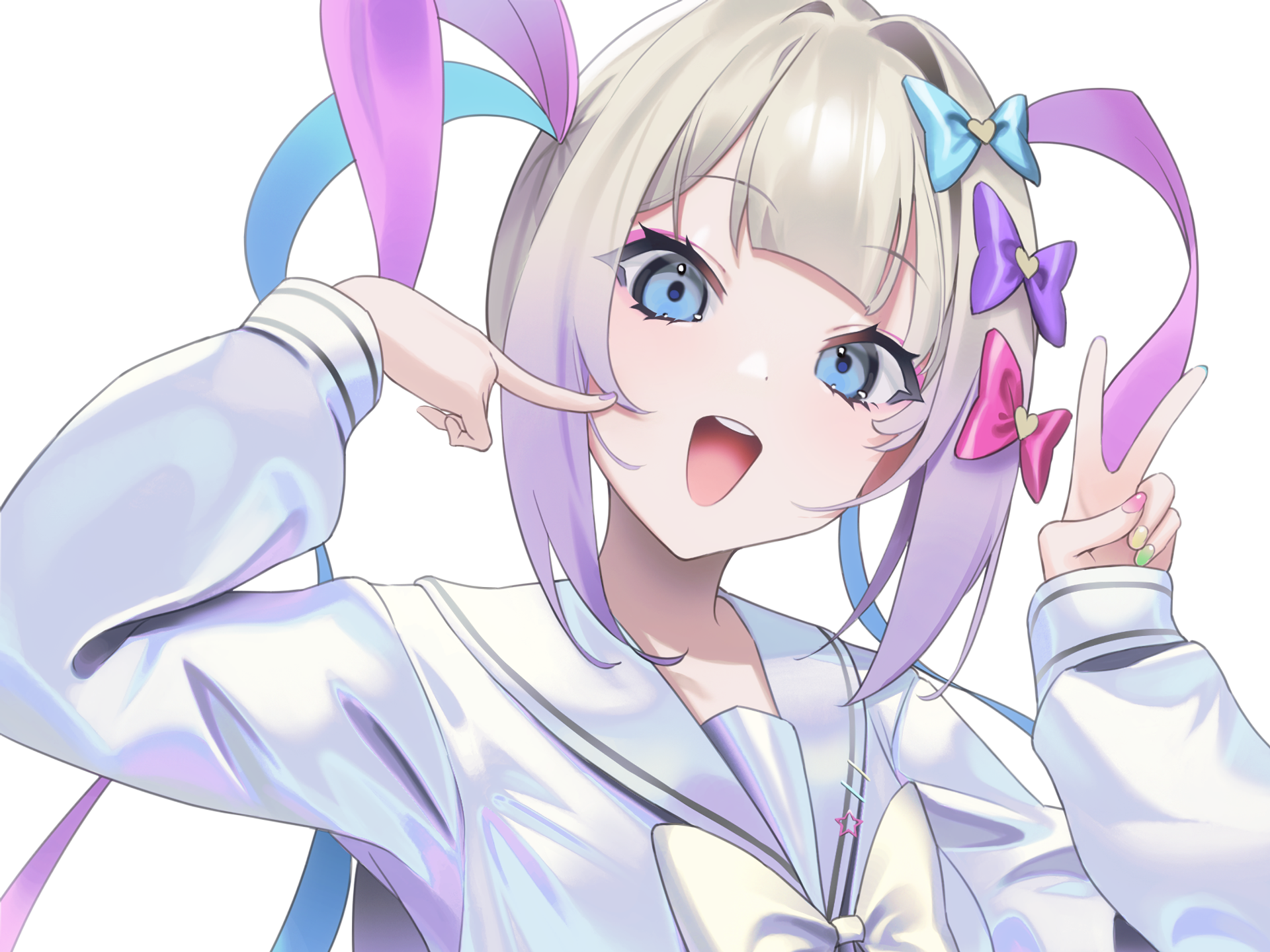 Download OMGkawaiiAngel-chan Video Game NEEDY GIRL OVERDOSE HD Wallpaper