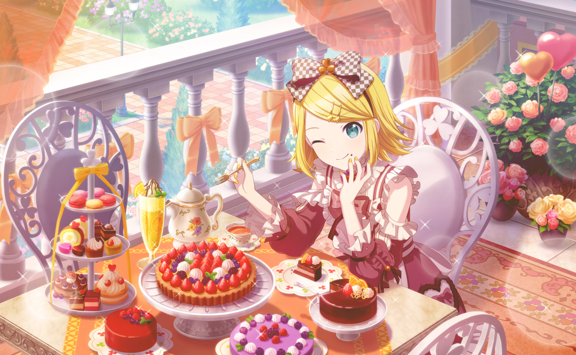 Download Rin Kagamine Video Game Project Sekai: Colorful Stage! Feat. Hatsune Miku HD Wallpaper