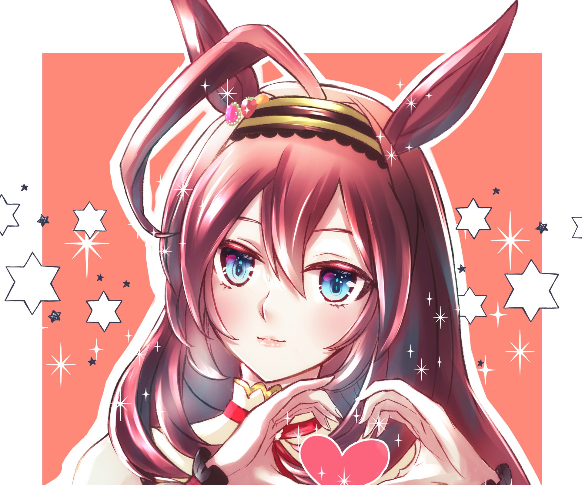 Download Mihono Bourbon Anime Uma Musume: Pretty Derby HD Wallpaper