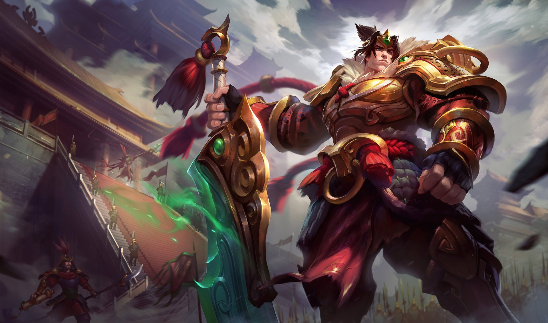 Download Garen (League Of Legends) Video Game League Of Legends 4k Ultra HD Wallpaper