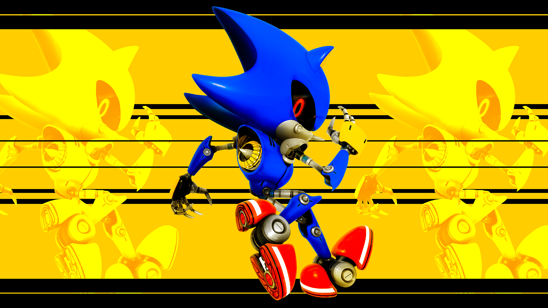 Download Metal Sonic Video Game Sonic Forces: Speed Battle HD Wallpaper by Light-Rock