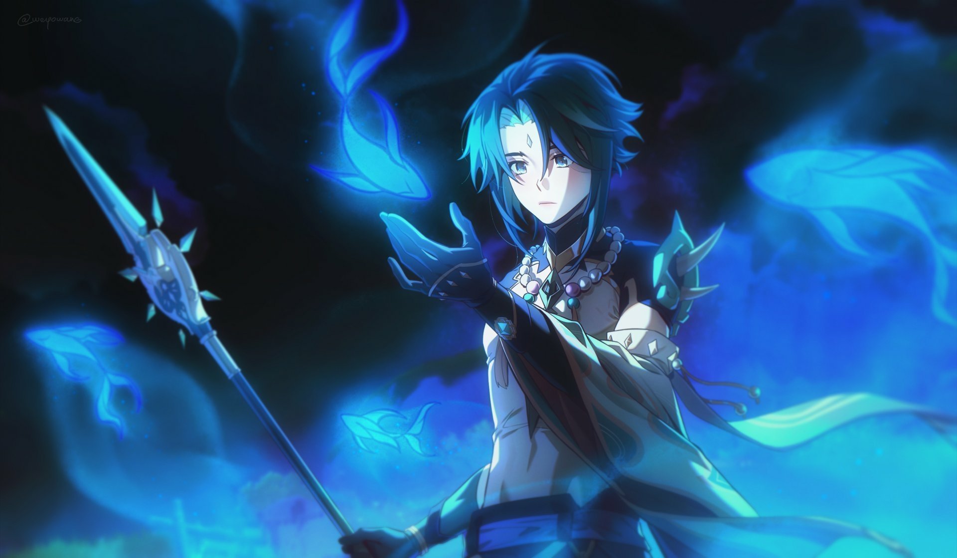 Download Xiao (Genshin Impact) Video Game Genshin Impact HD Wallpaper by weyowang