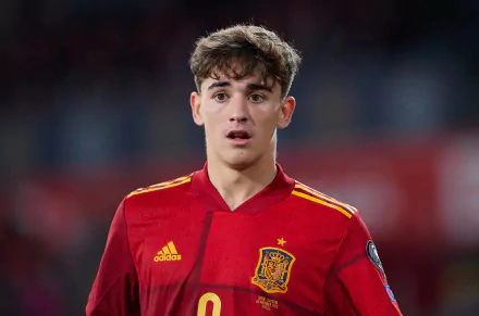 Gavi (Soccer Player) Sports HD Desktop Wallpaper | Background Image