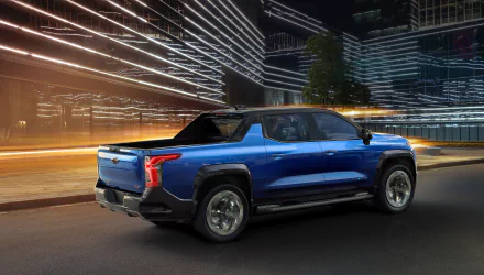 Chevrolet Silverado EV RST Crew Cab vehicle Chevrolet Silverado HD Desktop Wallpaper | Background Image