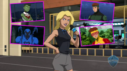 Courtney Whitmore Geo Force Jaime Reyes Blue Beetle (DC Comics) Bart Allen Kid Flash Garfield Logan Beast Boy TV Show Young Justice HD Desktop Wallpaper | Background Image