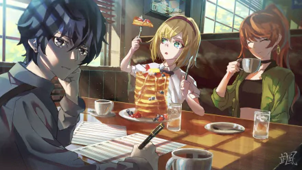 Anna Schneider Takt Asahina Cosette Schneider Anime Takt Op. Destiny HD Desktop Wallpaper | Background Image