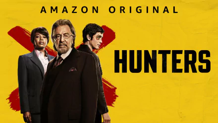 Logan Lerman Al Pacino Jerrika Hinton TV Show Hunters HD Desktop Wallpaper | Background Image