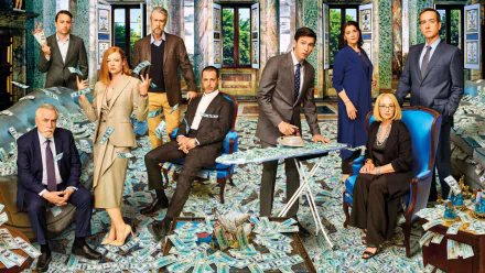 Sarah Snook Brian Cox TV Show Succession HD Desktop Wallpaper | Background Image