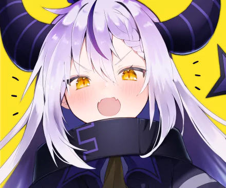 hololive La+ Darknesss (Virtual Youtuber) Anime Virtual Youtuber HD Desktop Wallpaper | Background Image