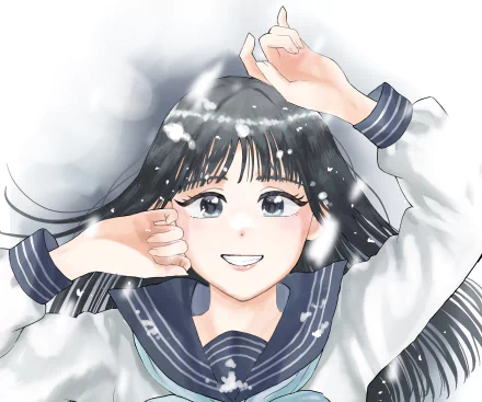 Komichi Akebi Anime Akebi's Sailor Uniform HD Desktop Wallpaper | Background Image