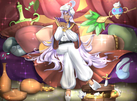 Yogurt Cream Cookie (Cookie Run) video game Cookie Run: OvenBreak HD Desktop Wallpaper | Background Image