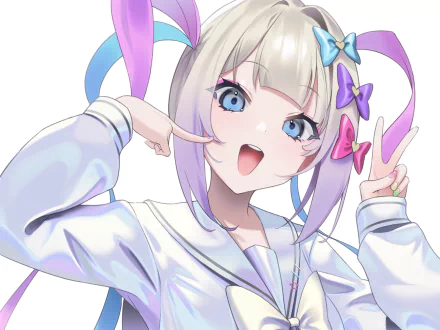 OMGkawaiiAngel-chan video game NEEDY GIRL OVERDOSE HD Desktop Wallpaper | Background Image