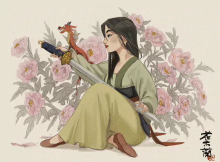 Mushu (Mulan) movie Mulan (1998) HD Desktop Wallpaper | Background Image