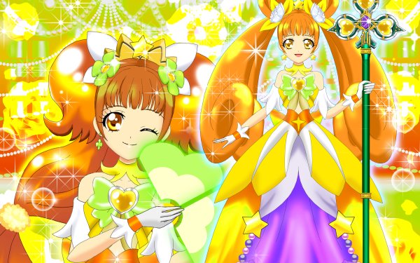 Anime Heartcatch Precure! Cure Rosetta Yotsuba Alice HD Wallpaper | Background Image