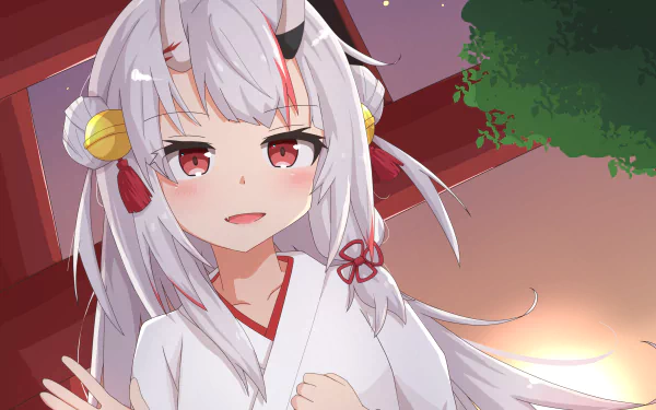 hololive Nakiri Ayame Anime Virtual Youtuber HD Desktop Wallpaper | Background Image