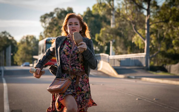 Isla Fisher TV Show Wolf Like Me HD Desktop Wallpaper | Background Image