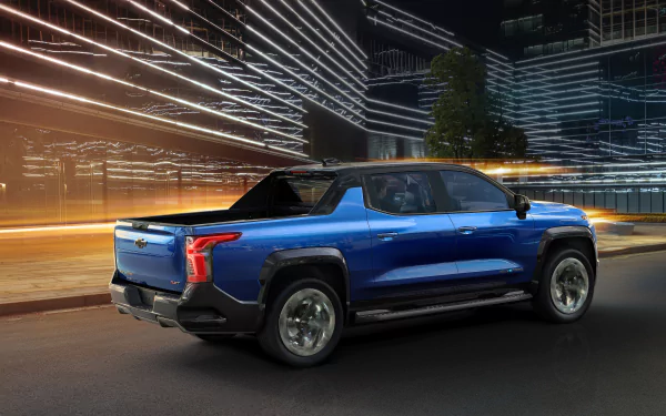 Chevrolet Silverado EV RST Crew Cab vehicle Chevrolet Silverado HD Desktop Wallpaper | Background Image