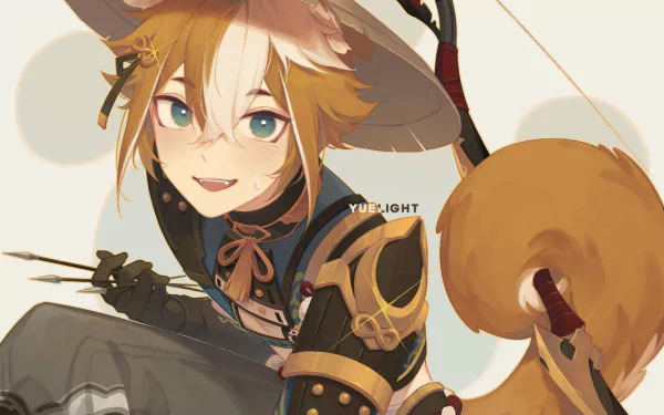 Gorou (Genshin Impact) video game Genshin Impact HD Desktop Wallpaper | Background Image