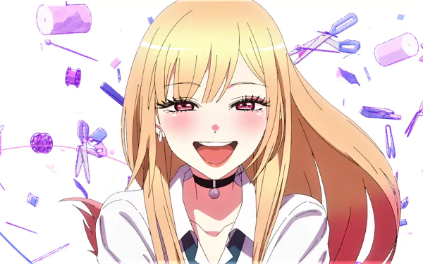 Marin Kitagawa Anime My Dress-Up Darling HD Desktop Wallpaper | Background Image