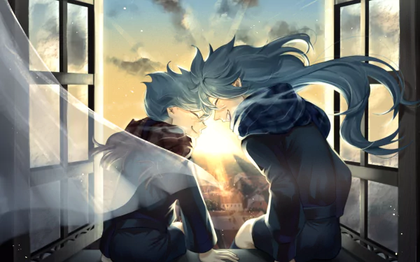 Ortho Shroud Idia Shroud video game Twisted Wonderland HD Desktop Wallpaper | Background Image