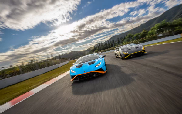 vehicle Lamborghini Huracán STO HD Desktop Wallpaper | Background Image