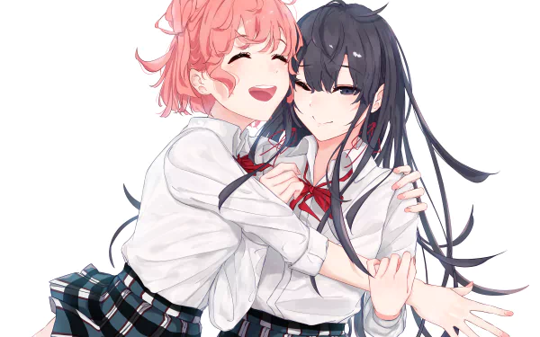 Yui Yuigahama Yukino Yukinoshita Anime My Teen Romantic Comedy SNAFU HD Desktop Wallpaper | Background Image