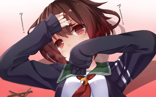 Mutsuki (Kancolle) Anime Kantai Collection HD Desktop Wallpaper | Background Image