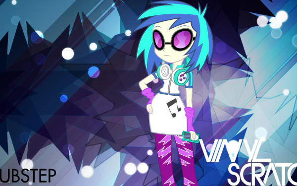 DJ Pon-3 movie My Little Pony: Equestria Girls - Rainbow Rocks HD Desktop Wallpaper | Background Image