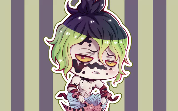 Gyutaro (Demon Slayer) Anime Demon Slayer: Kimetsu no Yaiba HD Desktop Wallpaper | Background Image