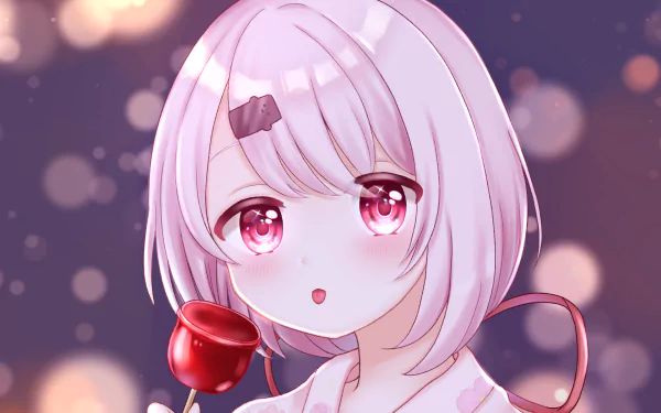 Nijisanji Shiina Yuika Anime Virtual Youtuber HD Desktop Wallpaper | Background Image