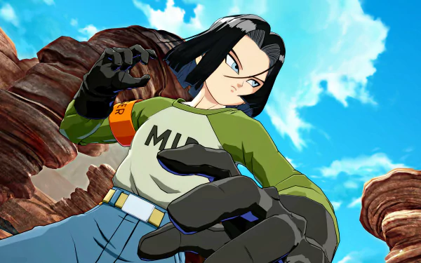 Android 17 (Dragon Ball) video game Dragon Ball FighterZ HD Desktop Wallpaper | Background Image