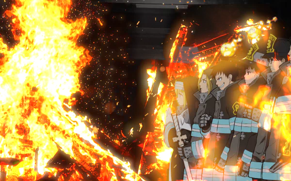  Fire force skad